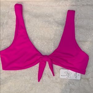 Pink Bikini Top